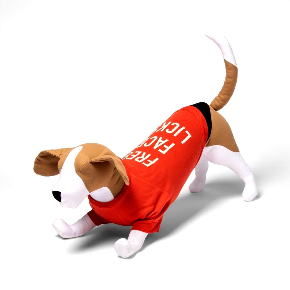 Free Face Licks Lightweight Dog Sweatshirt - XL - Boots & Barkley, 100 Lbs