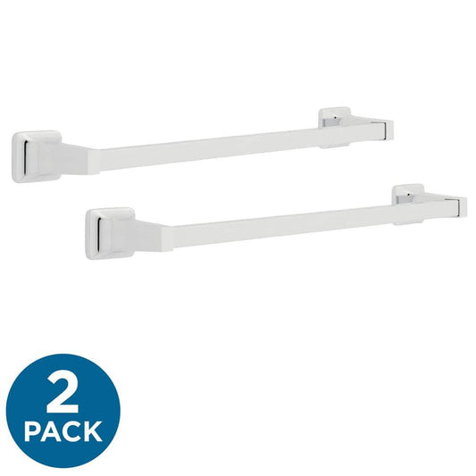 Franklin Brass Futura Bath 18 Towel Bar Chrome Finish 2 Pack