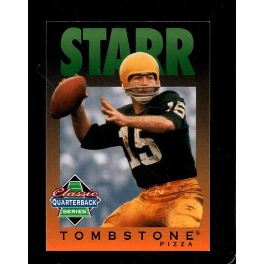 Bart Starr 1995 Tombstone Pizza Classic Quarterback Series #10 of 12 Set - NMMT