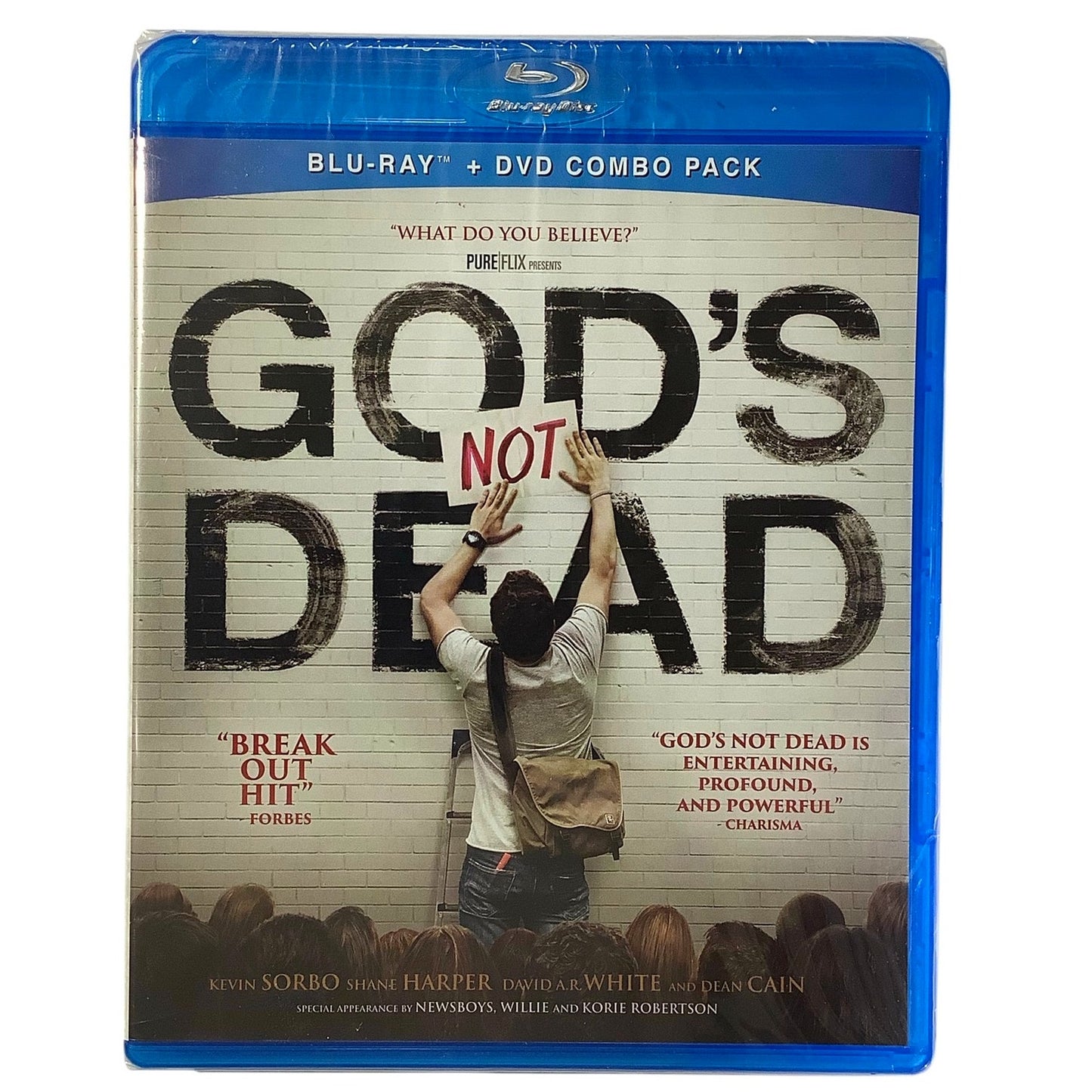 God's Not Dead [DVD - Blu-Ray Combo, 2014]  114 Minutes of Drama, Rated PG, NIP