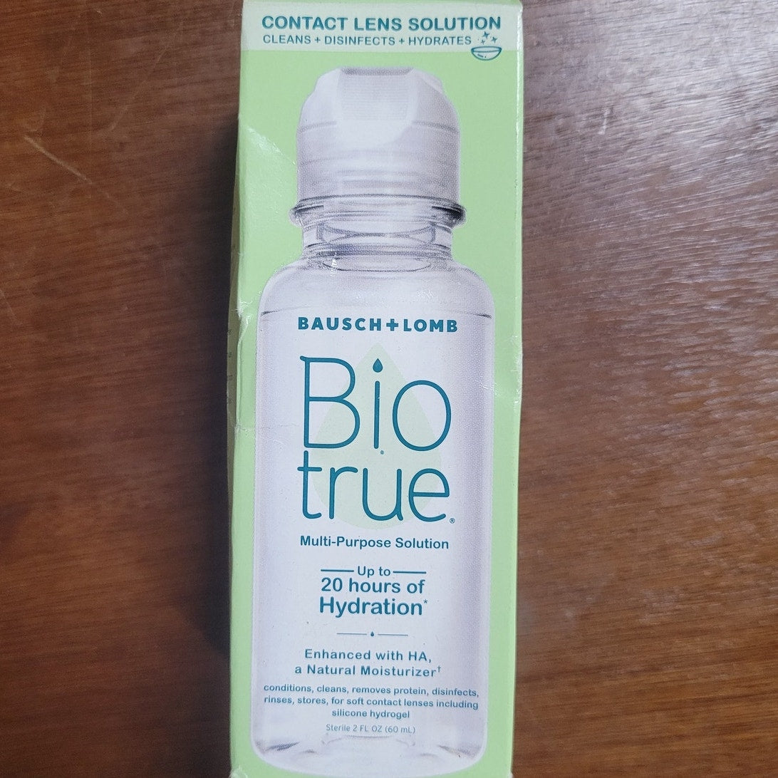 Bausch & Lomb Biotrue Multi-Purpose Contact Lens Solution, 2 Fl Oz