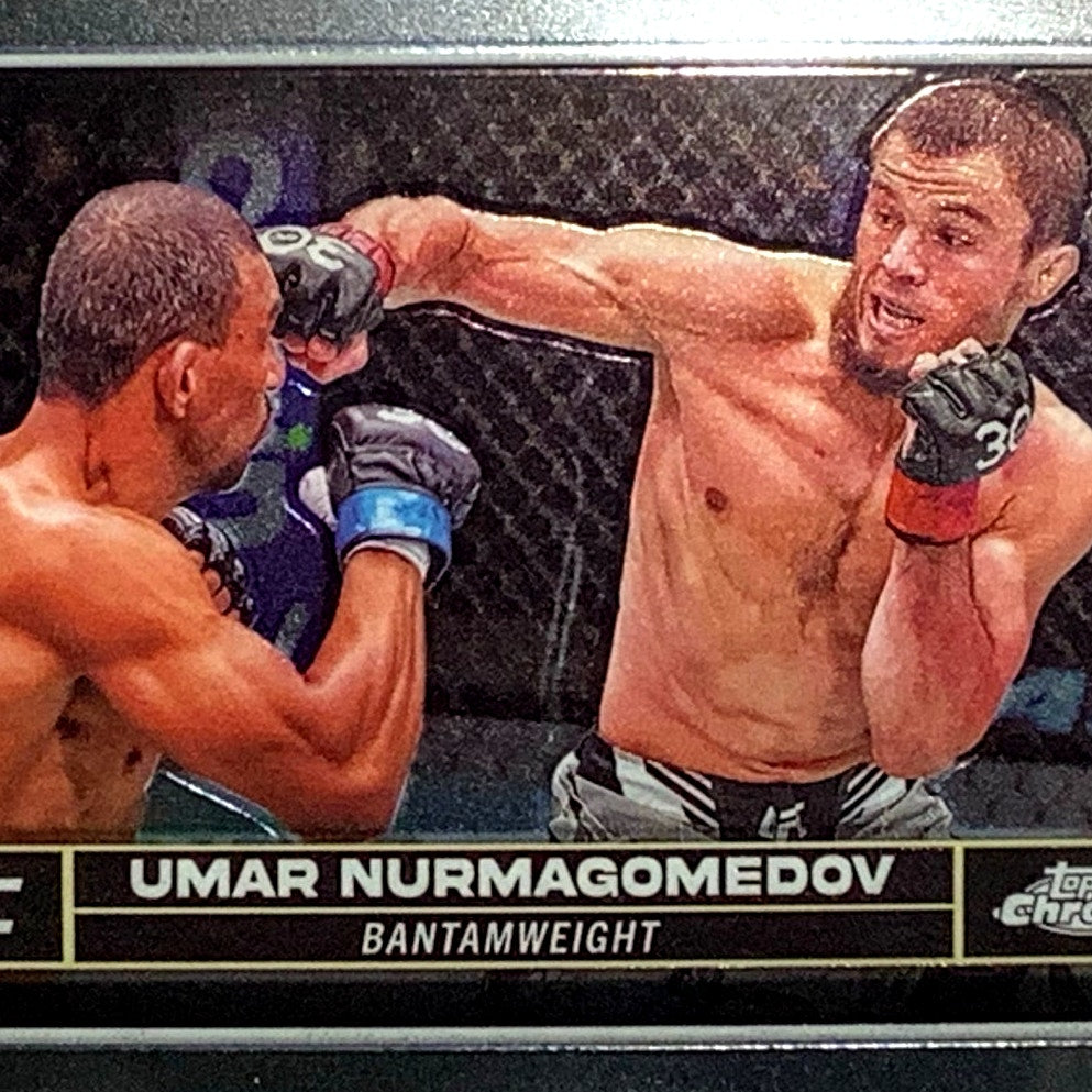 Umar Nurmagomedov, UFC Heavyweight, Card 189, 2024 Topps Chrome UFC, NM+