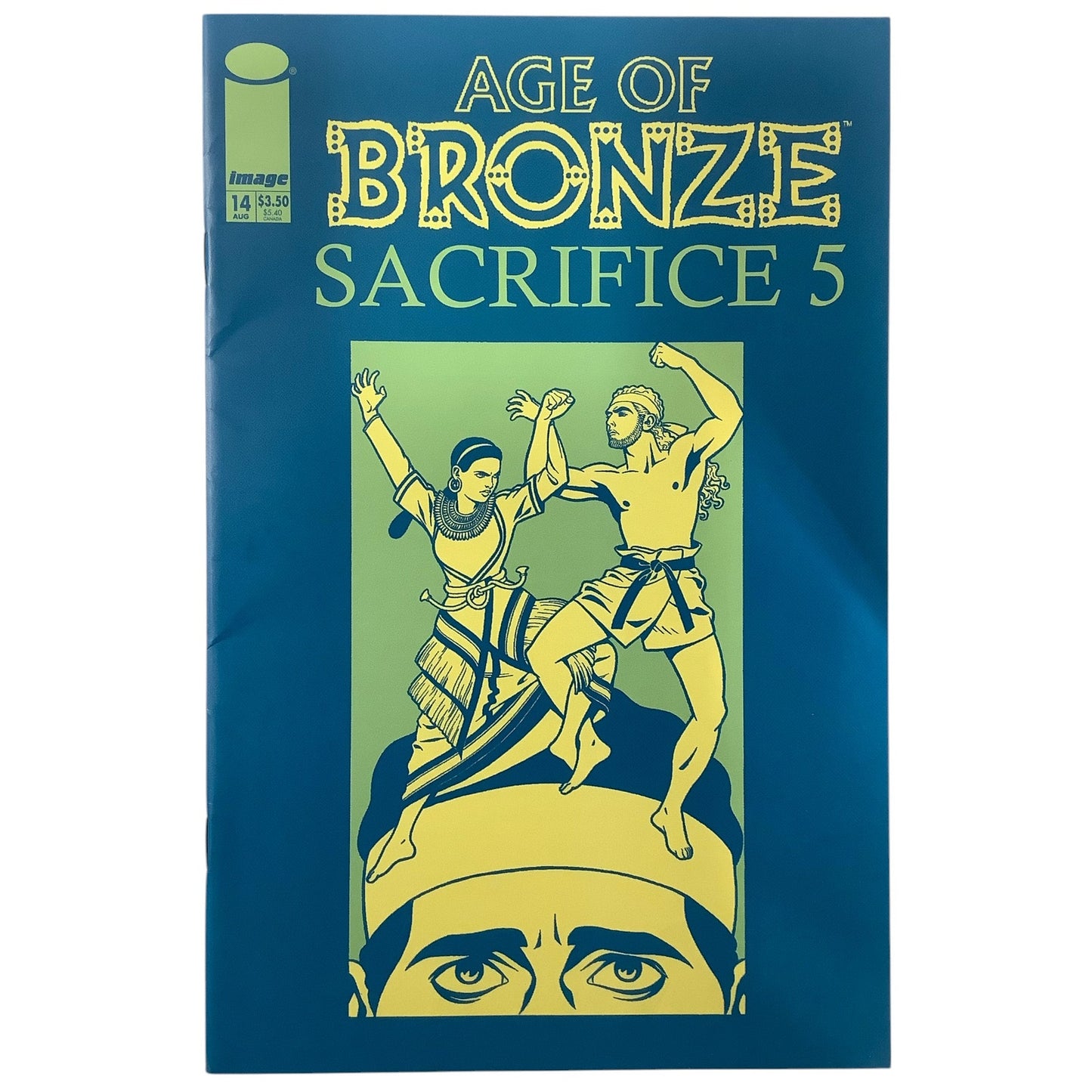 Age of Bronze #14, Sacrifice 5, Aug 2002, NM 9.4, Image Comics