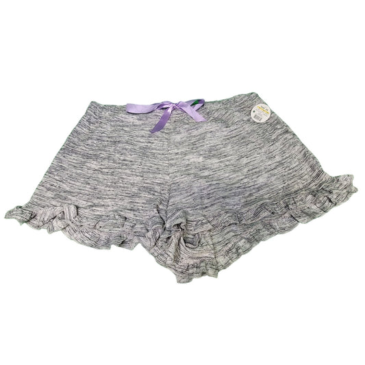 Bobbie Brooks Sleepwear Shorts, Gray/White, Size 3X (52-54"W)