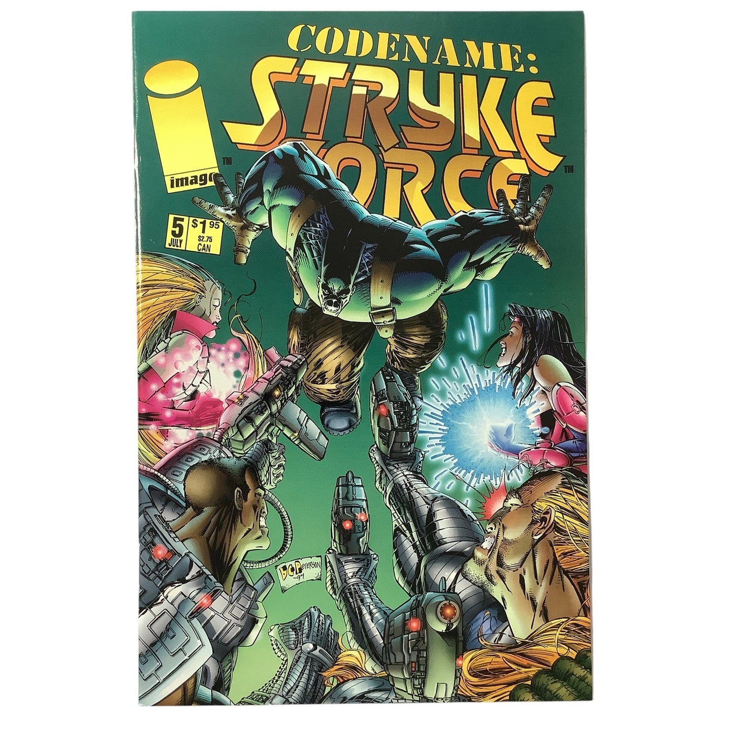 Codename Strykeforce #5, Jul 1994, NM 9.4, Image Comics