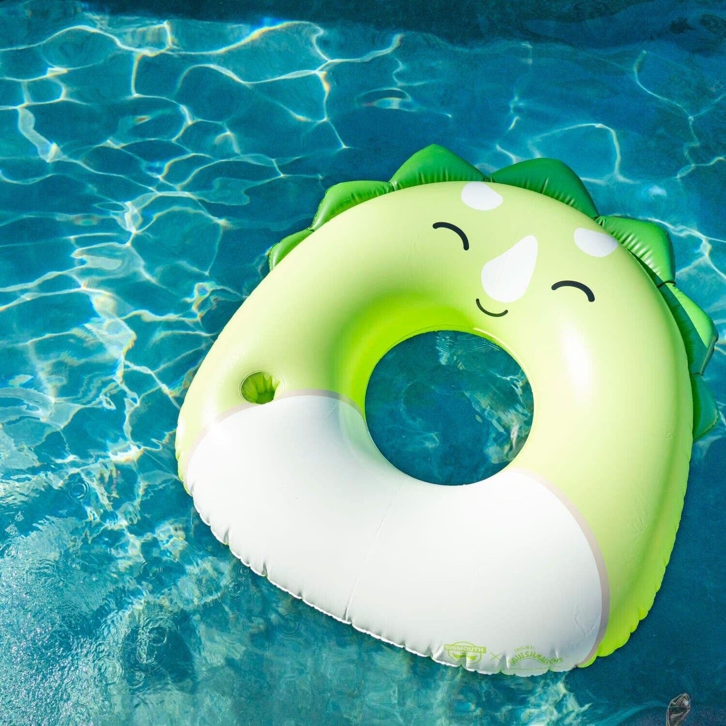 BigMouth, Squishmallows Tristan the Triceratops Pool Float 51.6" x 41.7" x 13.4"