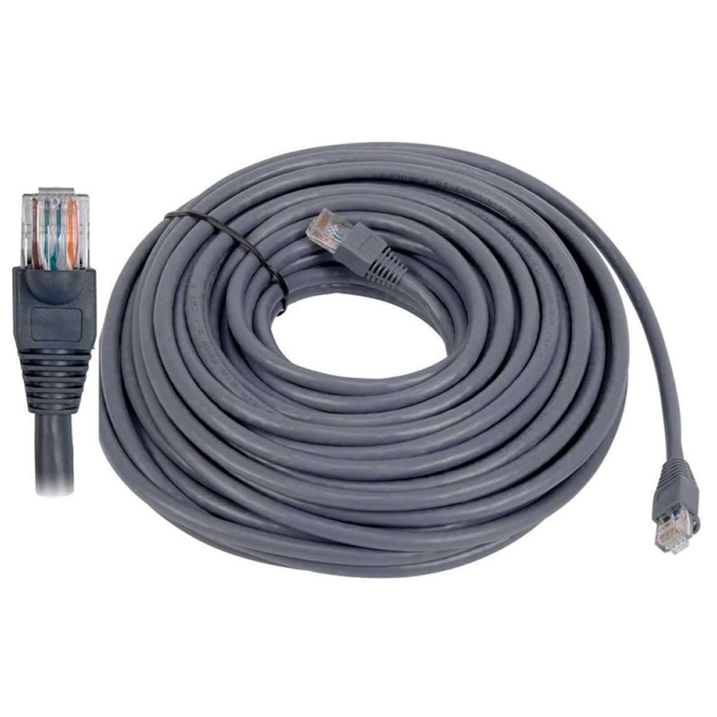 RCA 25-Feet Cat6 Network Cable 250Mhz Ethernet Cable, Gray (TPH632R) - Free Ship