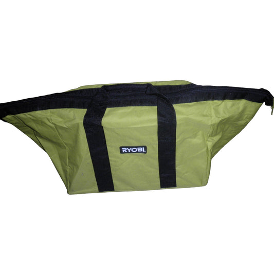 RYOBI Canvas Tool Bag, EUC, 18" W x 14"H x 13"D, Top Zipper Closure, Large