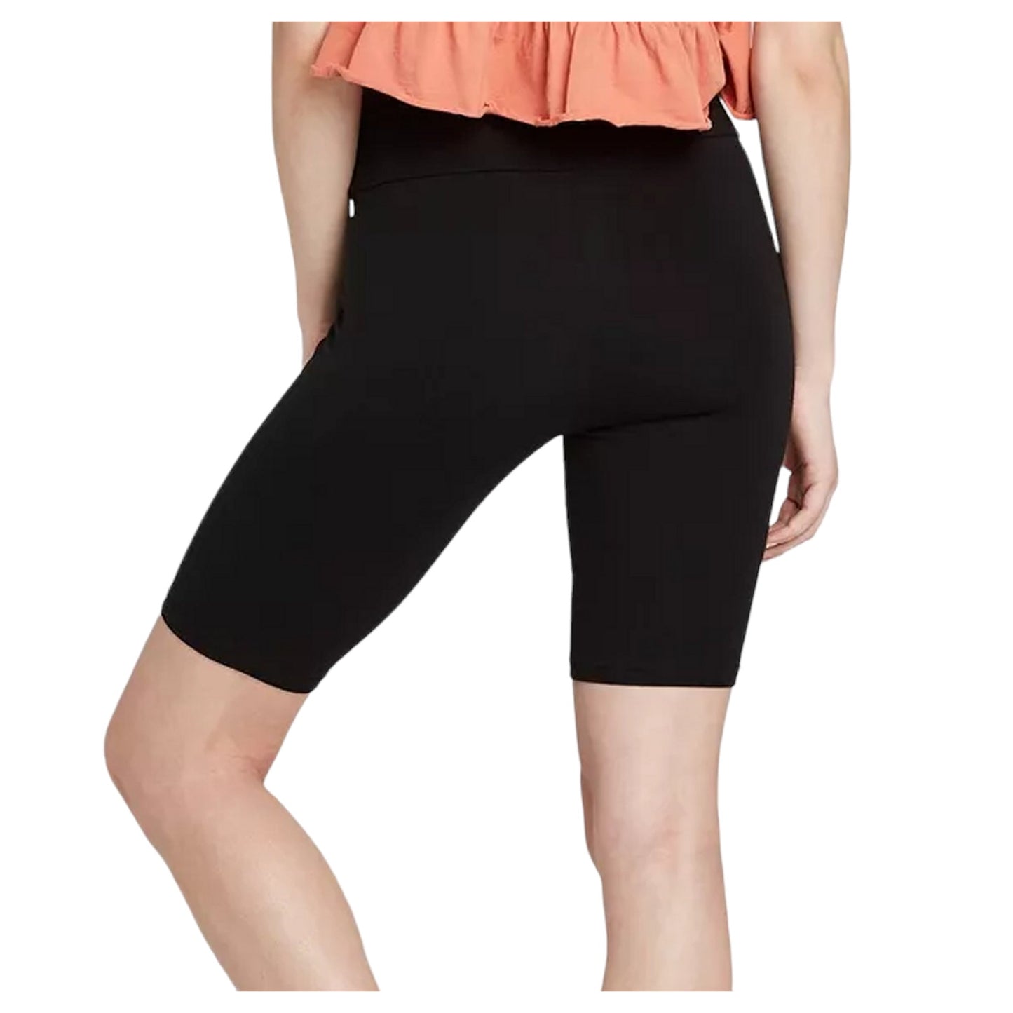 Women s High-Rise Bike Shorts - Wild Fable Black Size Small - Free Shipping