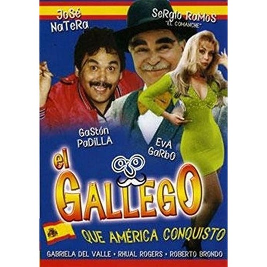 DVD- El Gallego. starring Jose Natera - NEW- 90 Minutes, Comedy in Spanish