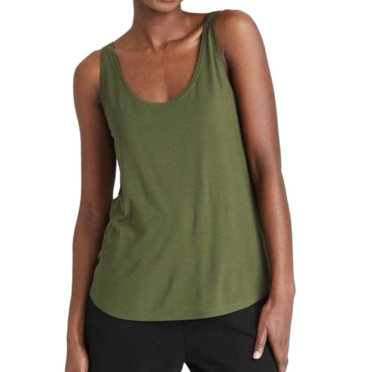 2 x A New Day, Women's Medium Tank Tops, Green w/ Free Shipping