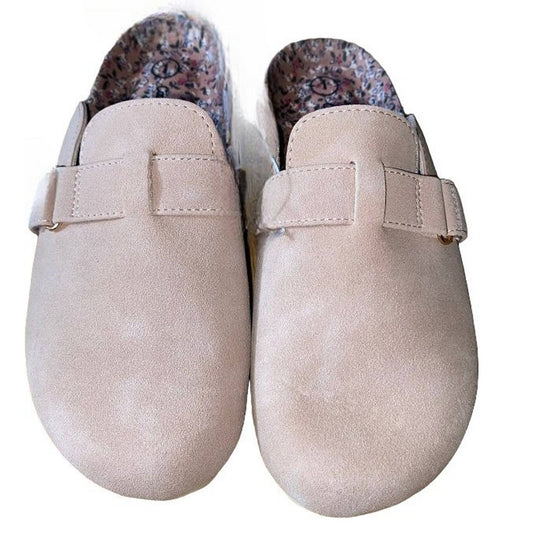 Big Girls' Perry Slip-On Clogs, Size 4, Blush, Hook & Loop Fastener + Free Ship