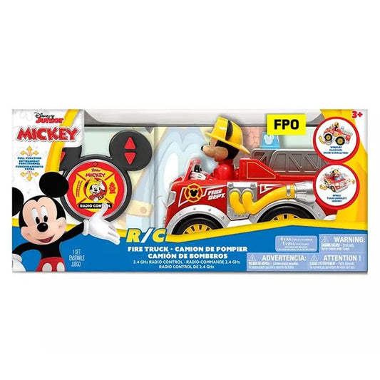 Disney Mickey Mouse Fire Truck. Radio Control RC Truck 2.4Ghz  Years 3+,  FREE SHIPPING