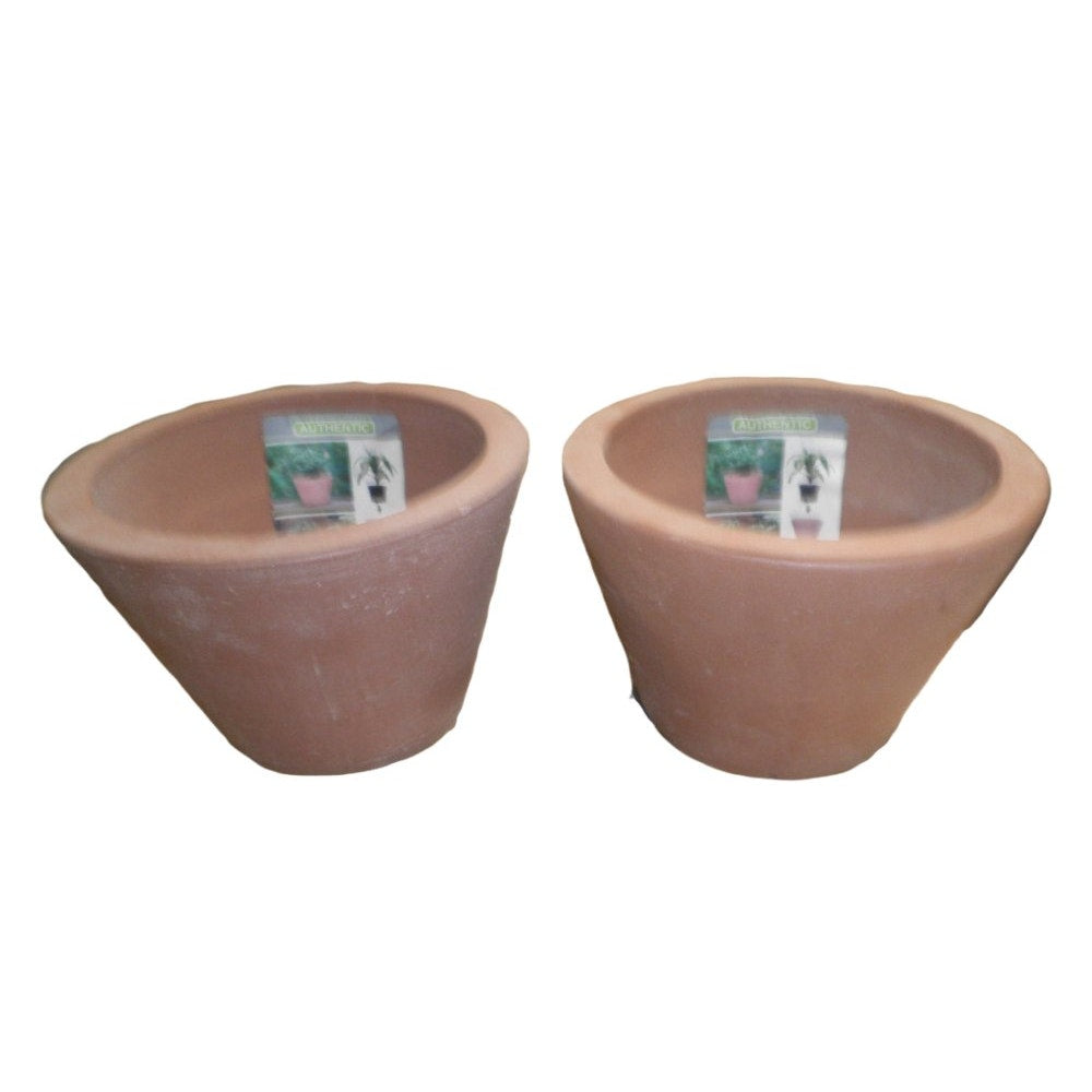 7.9 in. x 5.2 in. Terracotta Clay Pots (Case of 2) Southern Patio - Free Ship or [Local Pickup $5 per Case of 2 Pots]