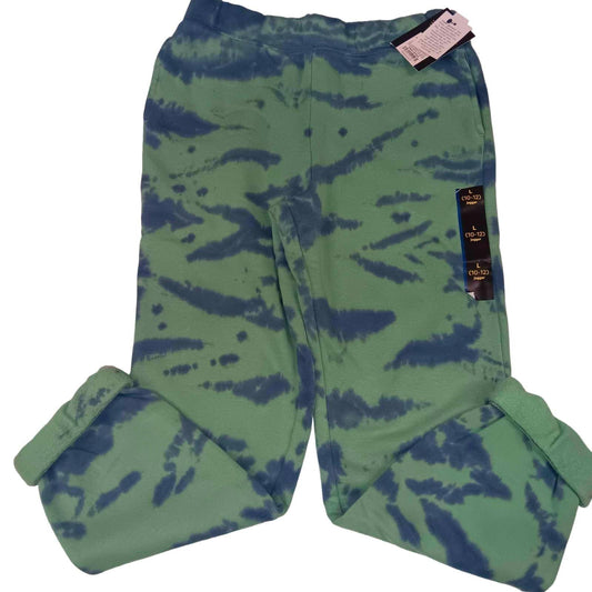 Kids' Fleece Jogger Pants - art class Blue/Green Camo Large (10/12) + Free Ship