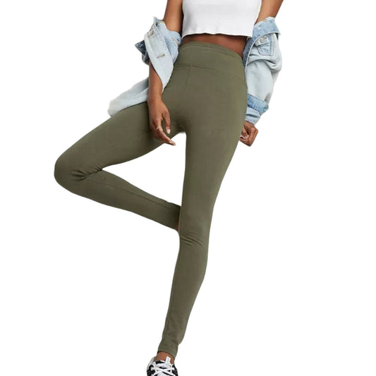 Wild Fable MED Women's High-Waisted Classic Leggings - (Medium, Deep Olive)