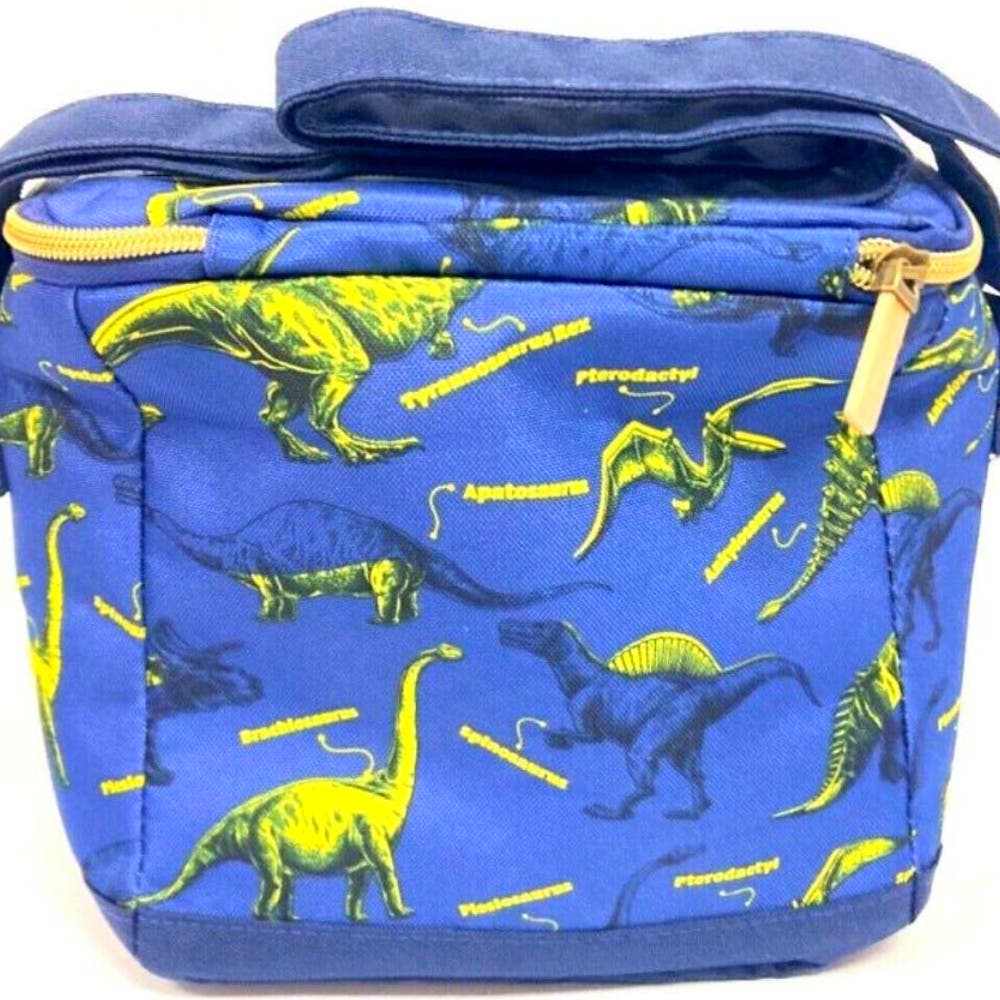 Fit+Fresh Novelty Dinosaur Insulated Lunch Bag for Kids and/or Adults