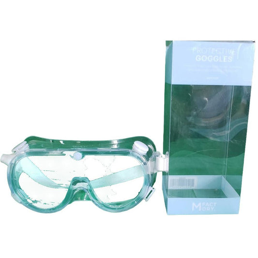 Modo MFactory Clear Economy Safety Goggles, Splash & Flying Debris Goggles