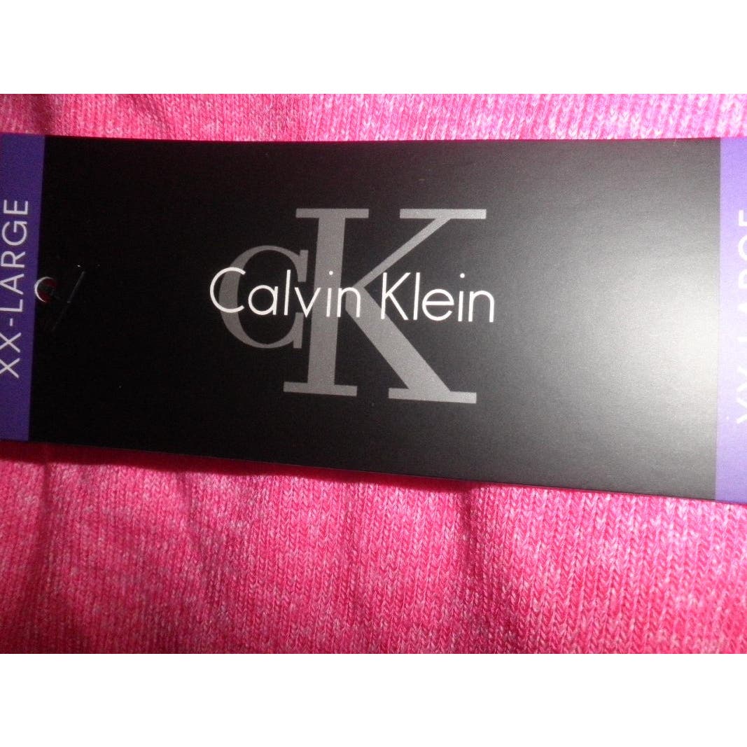 Calvin Klein XXL / 2XL Women's Performance Drawstring Cowl Neck -Hot Pink