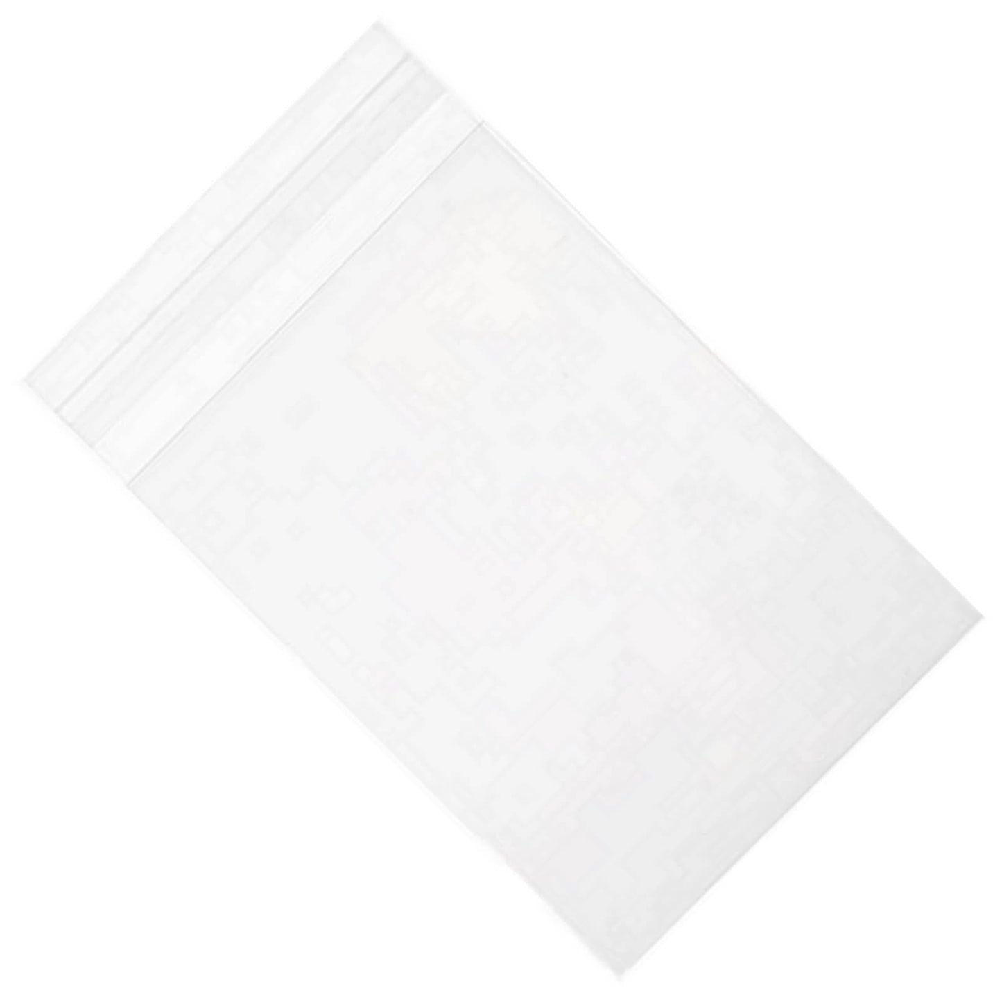 Clearbags Crystal Clear Bags w/ Flap 5 1/4" x 7 1/8" 100-Pk B75S, Photo/Cards..