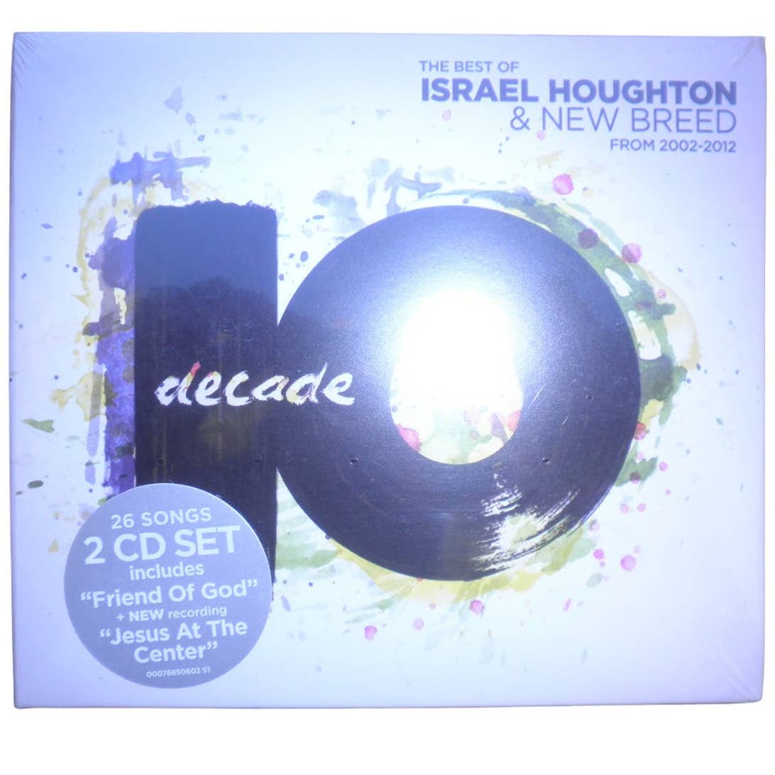 Decade [AudioCD] Israel Houghton & New Breed (2 CD Set), Christian Music CD, NIP