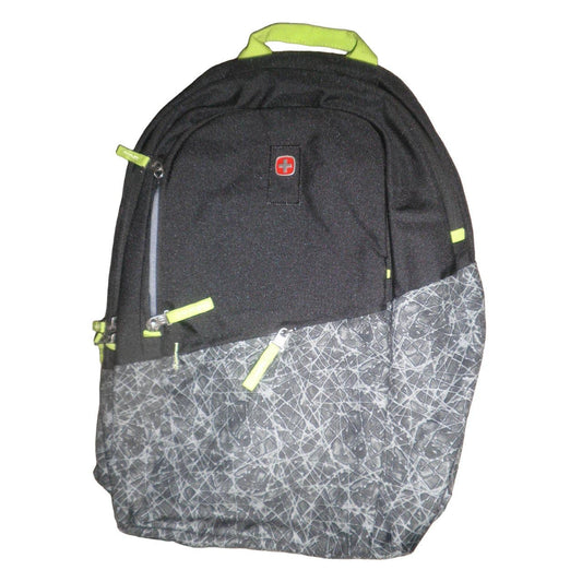 Wenger Criso - Laptop carrying backpack - 16-in. - Black, Ice Gray - Free Shipping