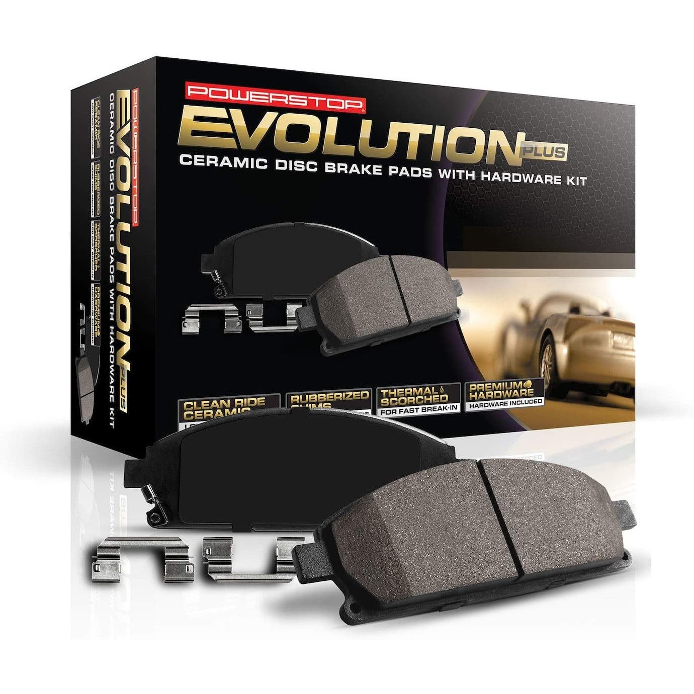 Power Stop Z17 Evolution Plus Front Brake Pads 17-1814 Kia Sedona 2015-2020 FWD