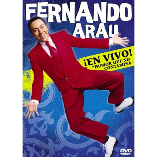 DVD Movie- Fernando Arau: En Vivo - Spanish, 88 Minutes of Comedy